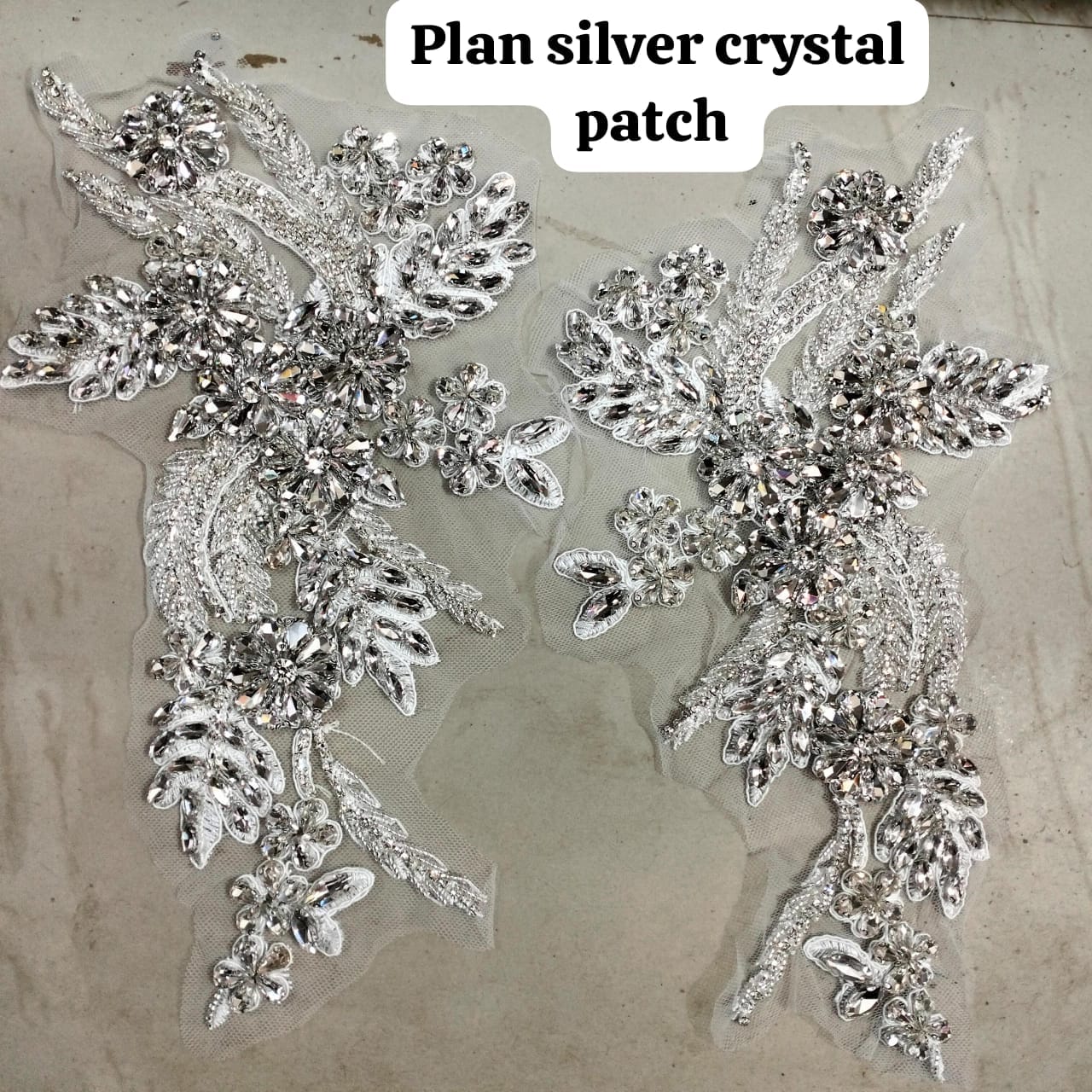 Plan Silver Crystal Patch Esi. (Item #029)